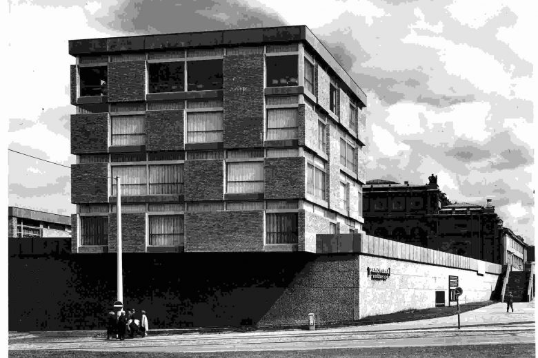 Georg Baur, Kunsthaus Westansicht, Bestand Baur K 41, Hamburgisches Architekturarchiv