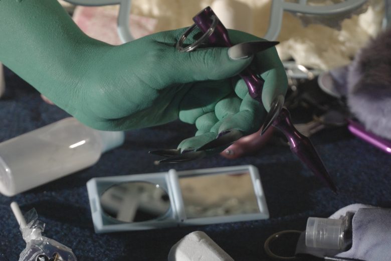 Rosanna Graf, Ordinary Women &ndash; Carrier Bags of Friction (Detail aus Videostill), 2023, &copy; VG Bild-Kunst Bonn, 2023