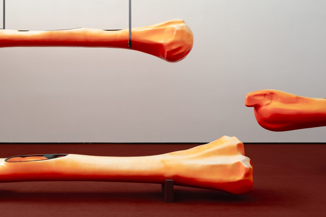 Teresa Solar Abboud, Osteoclast (I do not know how I came to be on board this ship, this navel of my ark), 2021, Courtesy of the artist and Travesía Cuatro, Photo: Pablo Gómez Ogando