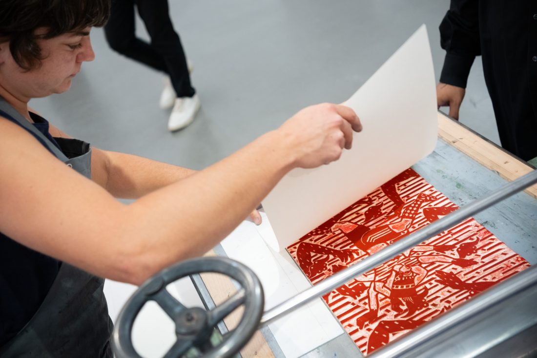 Printer's Proof – 100 Jahre griffelkunst, Foto: Julia Duarte