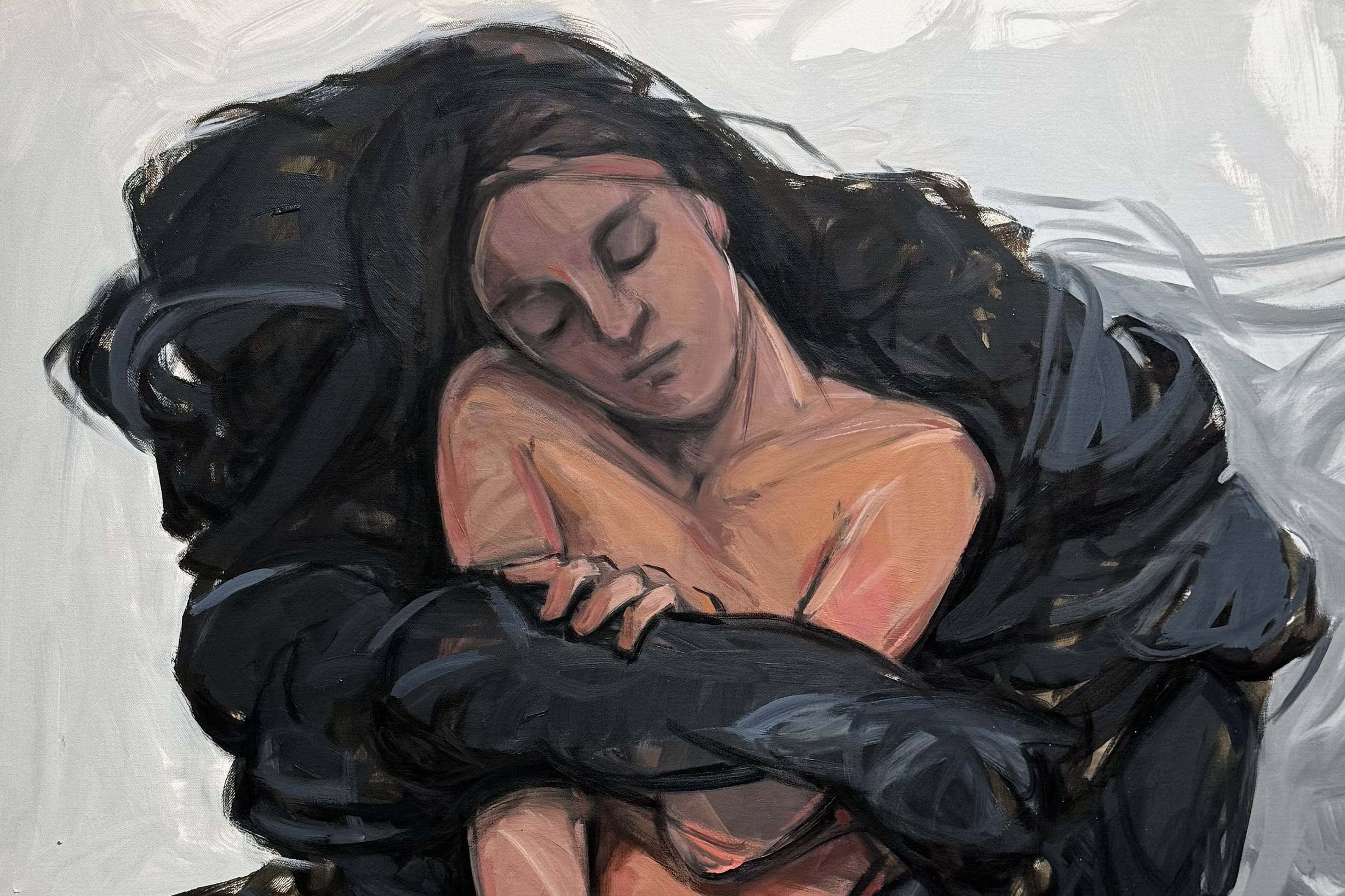 Detail von: Satenik Ghulijanyan, Geborgene Träume, 2024